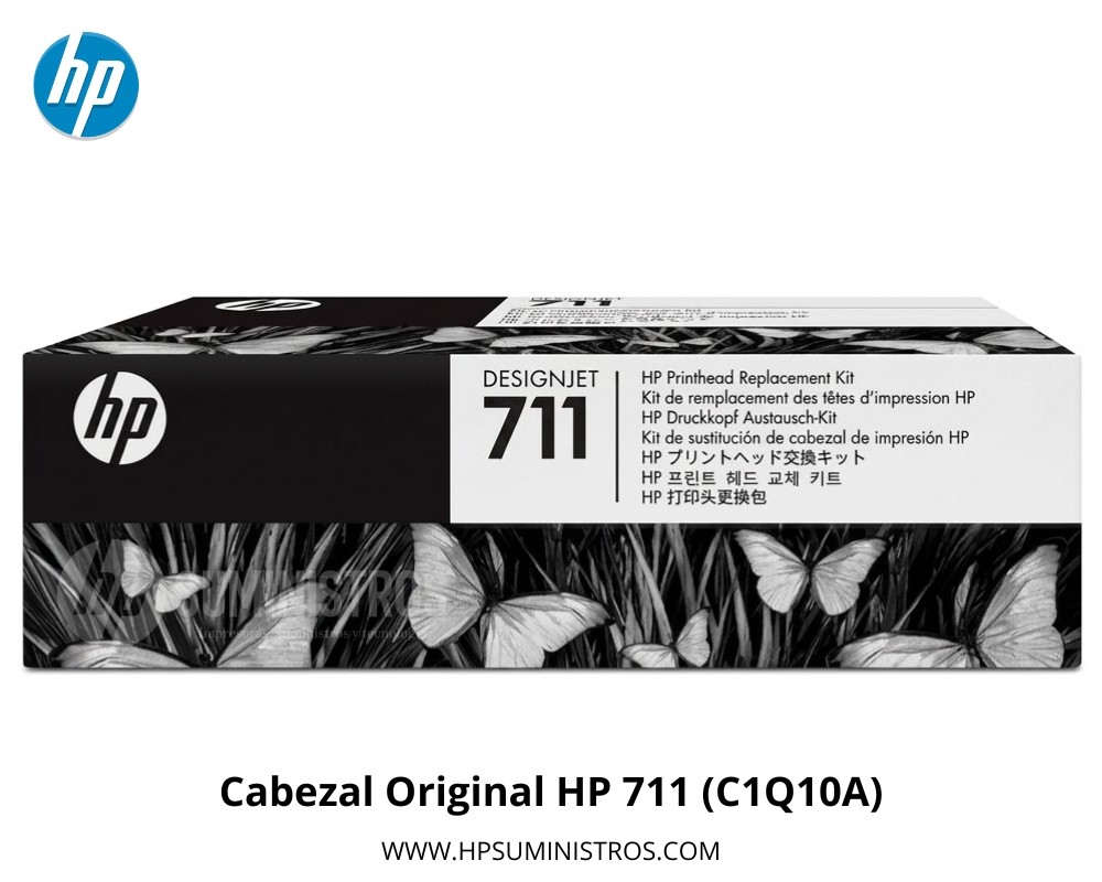 Cabezal Original HP 711 (C1Q10A) para DesignJet T120 / T520.