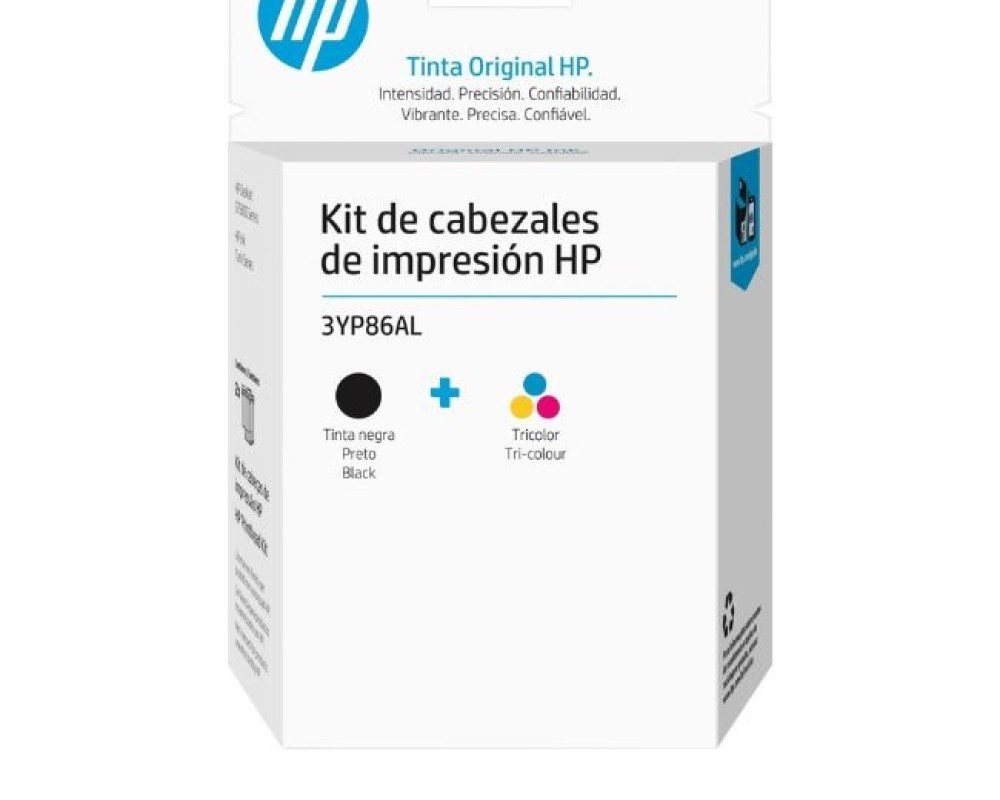 CABEZAL PARA IMPRESORA HP 3YP86AL (GT) NEGRO/ TRICOLOR