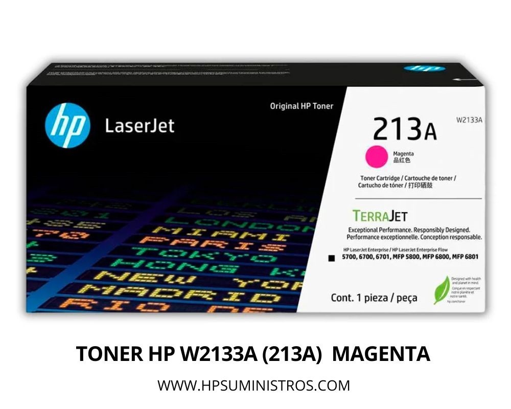 TONER HP 213A W2133A MAGENTA