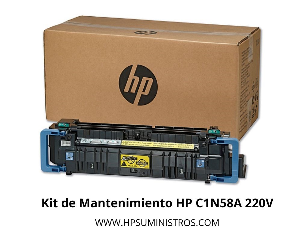 Kit de Mantenimiento HP C1N58A 220V Original | M830 M806 Fusor Color 200k