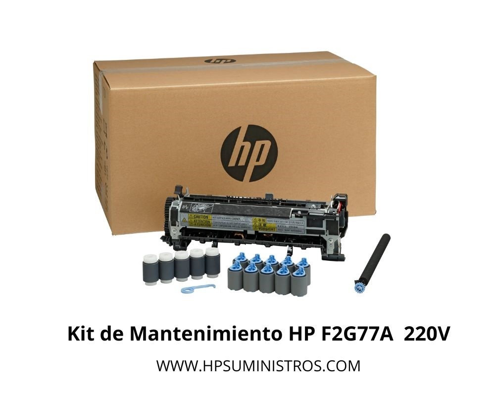 Kit de Mantenimiento HP F2G77A Original | M604 M605 M606 Fusor 225k (110V/220V)